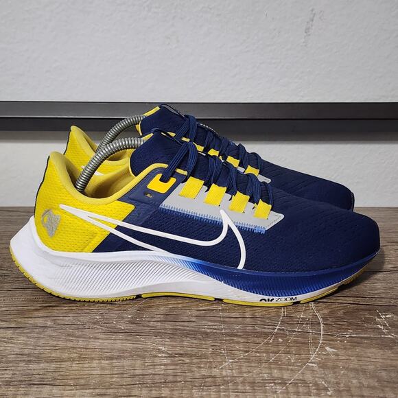 Nike Air Zoom Pegasus 38 (DJ0851-400) Men’s Los Angeles Rams Shoes Size 9 - Picture 3 of 11